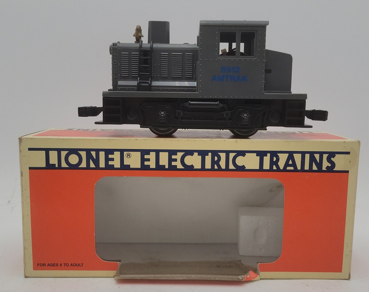 Lionel 6-18912 O Gauge Amtrak Industrial Diesel Switcher EX/Box