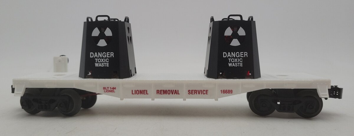 Lionel 6-16689 O Gauge Lionel Toxic Waste Car LN/Box