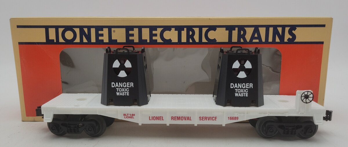 Lionel 6-16689 O Gauge Lionel Toxic Waste Car LN/Box