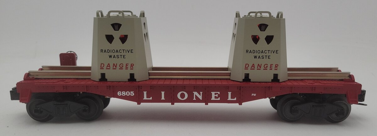 Lionel 6-29829 O Gauge Radioactive Waste Car #6805 LN/Box