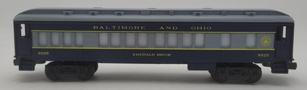 Lionel 6-9525 O Gauge Baltimore & Ohio "Emerald Brook" Passenger Car EX
