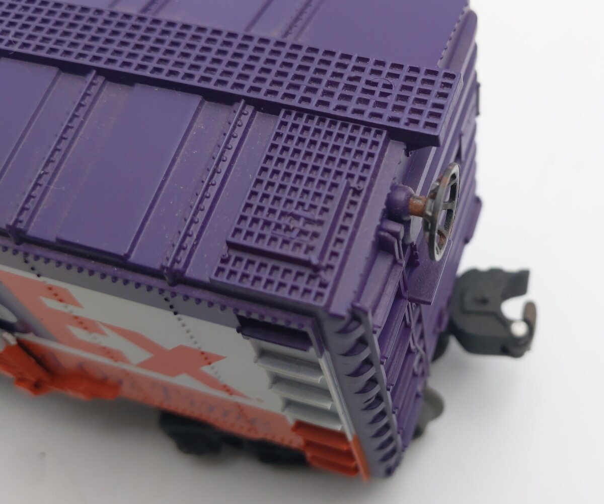 Lionel 6-19835 O Gauge FedEx Operating Boxcar #3464 VG/Box
