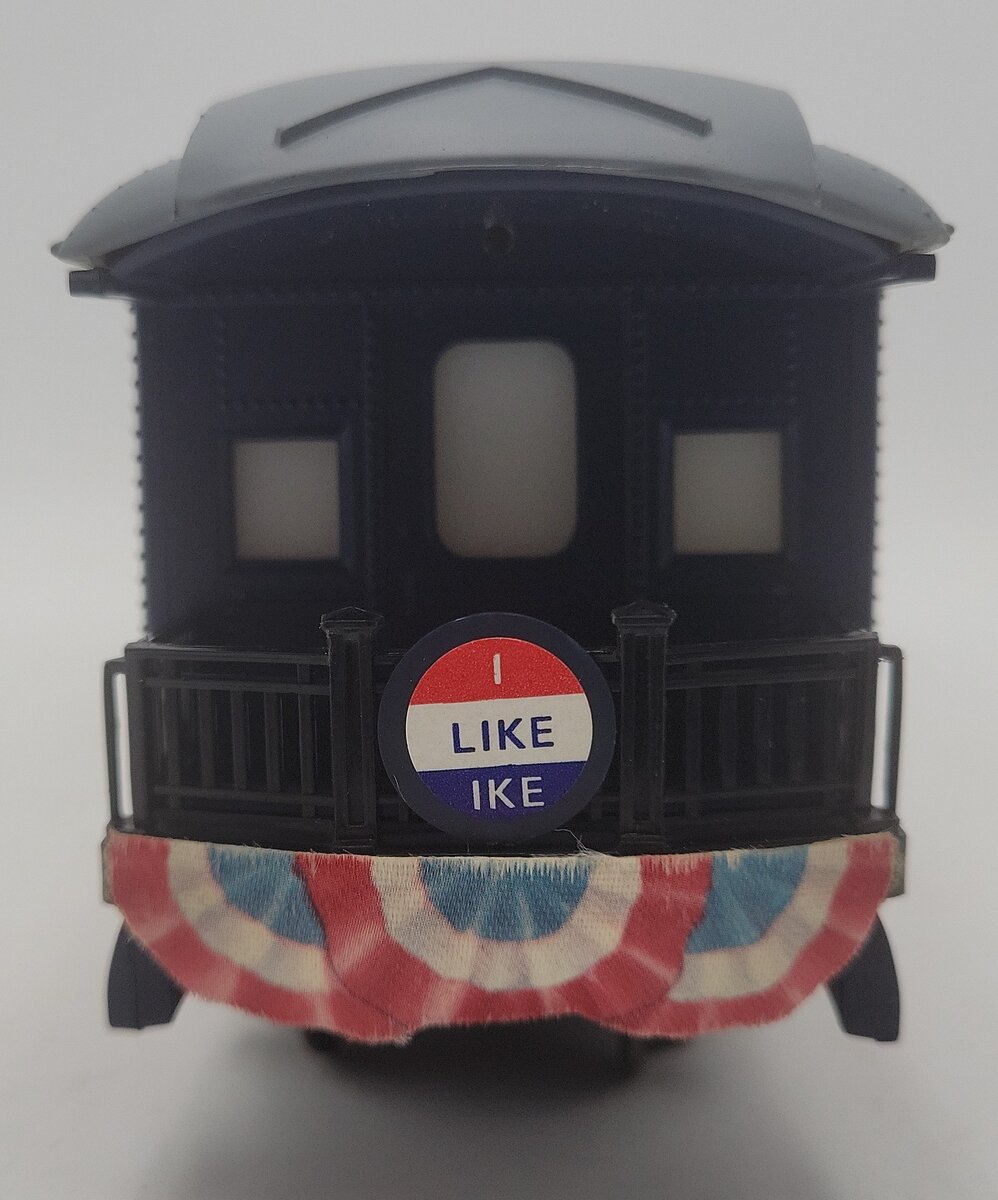 Lionel 6-9529 O Baltimore & Ohio Eisenhower Campaign Observation Car LN