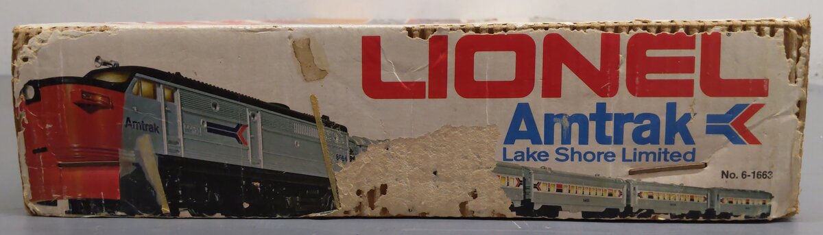 Lionel 6-1663 Amtrak Lakeshore Limited Passenger Set (No Track) VG/Box