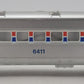 Lionel 6-6411 O Gauge Amtrak Illuminated Passenger Car #6411 EX