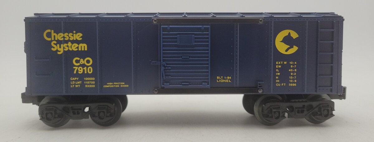 Lionel 6-7910 O Gauge C&O Chessie System Boxcar EX/Box