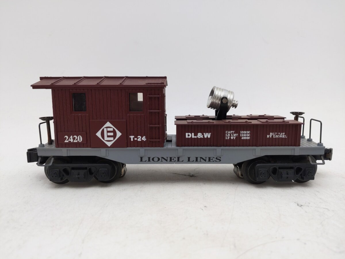 Lionel 6-19737 O Gauge Lackawanna Searchlight Caboose #2420 EX/Box