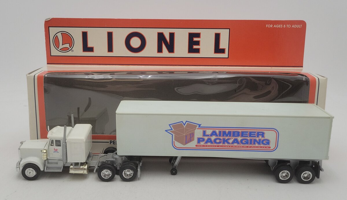 Lionel 6-12932 O Gauge Laimbeer Packaging Tractor Trailer Truck EX/Box