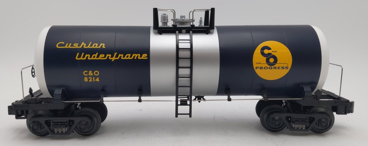 MTH 30-7384 O Gauge Chesapeake & Ohio Tank Car #8214 LN/Box