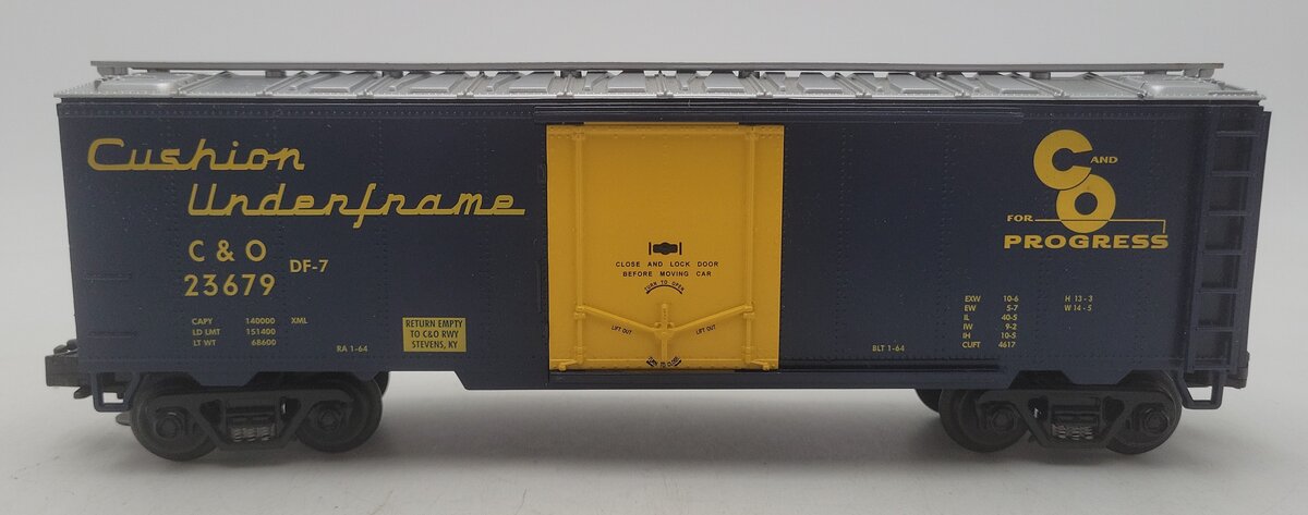 MTH 20-94011 O Gauge Chesapeake & Ohio Reefer Car #23679 EX