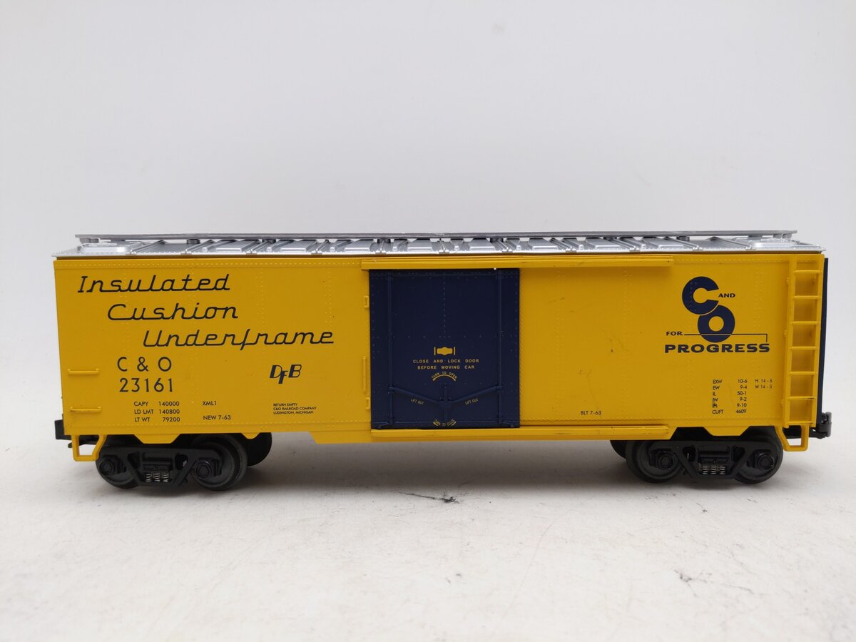 MTH 20-94014 O Gauge Chesapeake & Ohio Reefer Car EX/Box