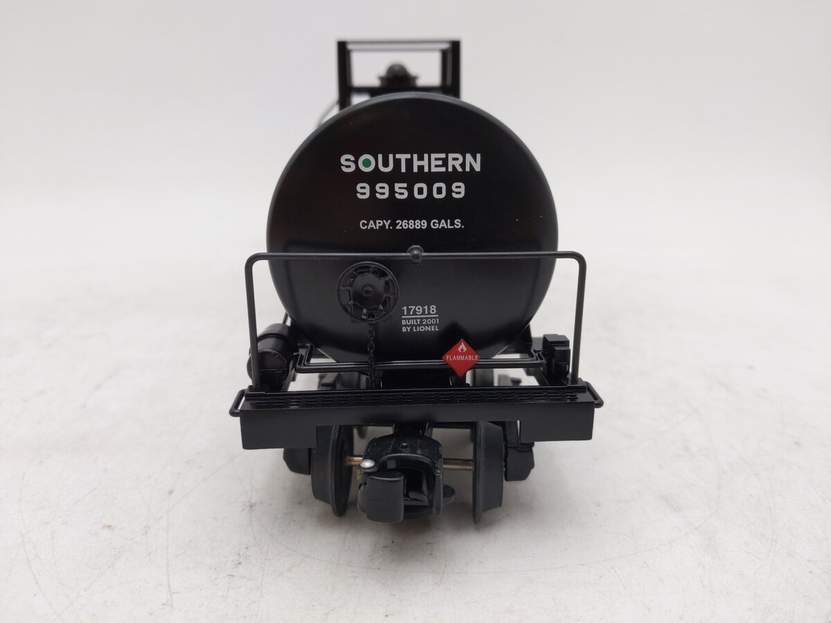 Lionel 6-17918 O Gauge Southern Unibody Tank Car #995009 EX/Box