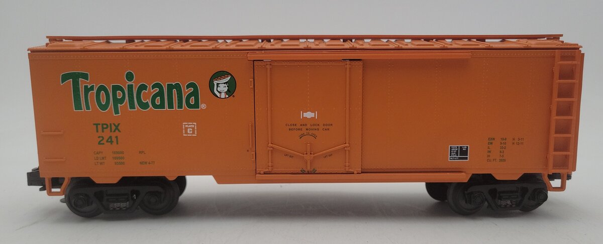MTH 20-94016 O Tropicana Reefer Car #241 EX/Box
