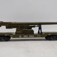 K-Line K662-8011 O Gauge DODX Depressed Center Flatcar w/Cannon EX/Box