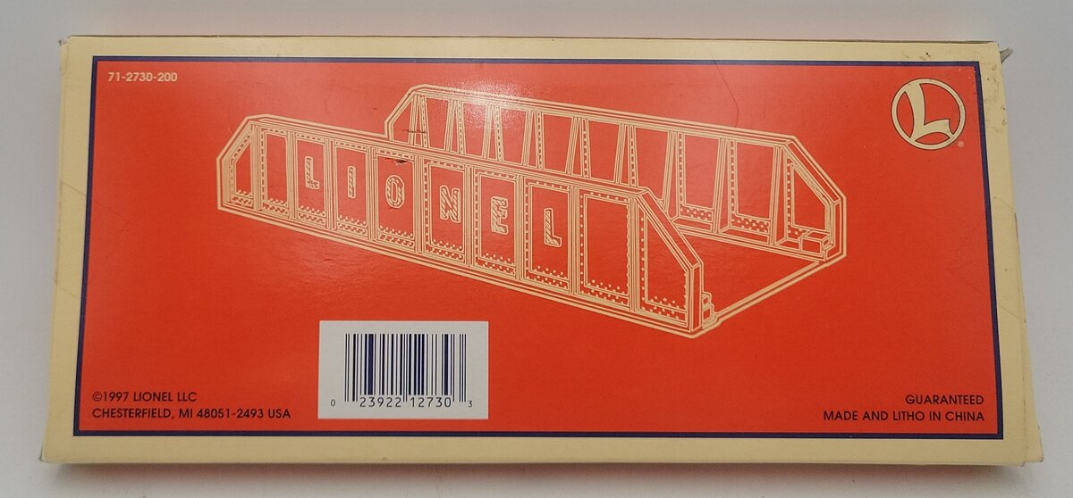 Lionel 6-12730 O/O27 Girder Bridge LN/Box