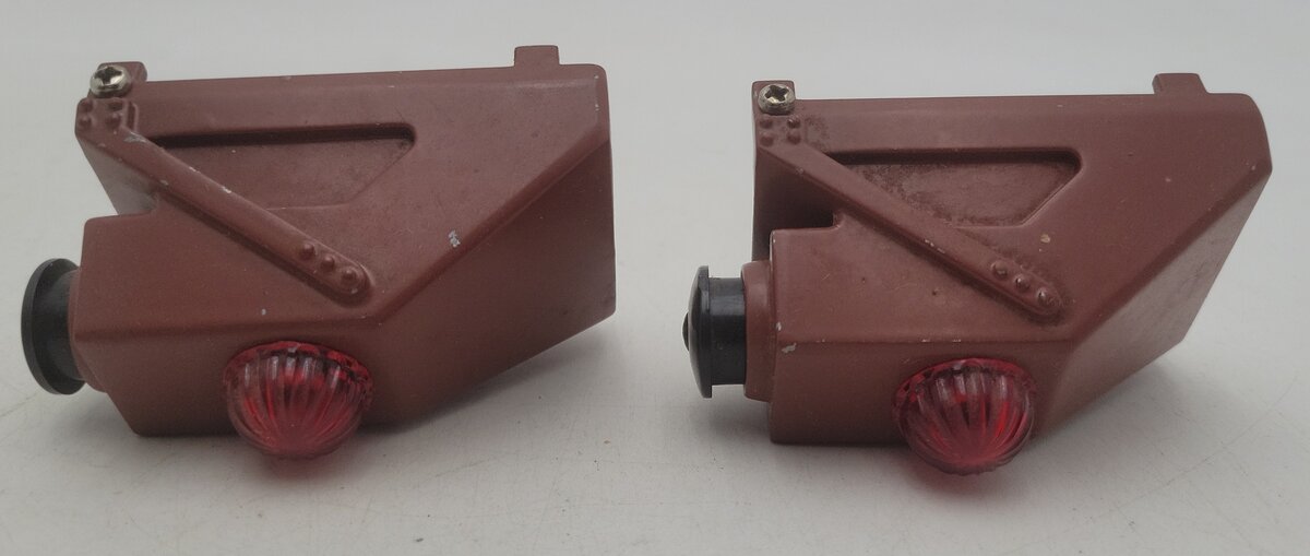 Lionel 6-2283 O/O27 Gauge Diecast Illuminated Bumpers (Set of 2) EX/Box