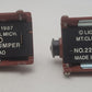 Lionel 6-2283 O/O27 Gauge Diecast Illuminated Bumpers (Set of 2) EX/Box