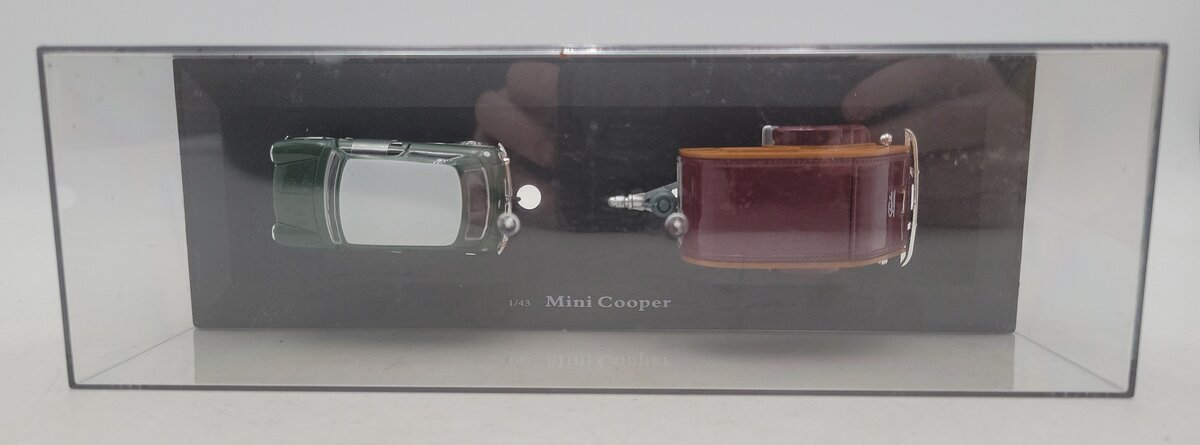 K-Line 94454 1:43 Scale Diecast Kruisers Mini Cooper with Slumber Coach EX/Box