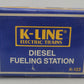 K-Line K122 O Gauge Diesel Fueling Station/Box