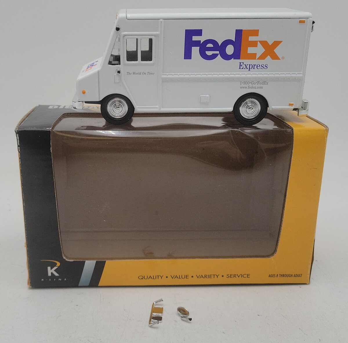 K-Line K94552 1:48 Scale Diecast Kruisers Fed-Ex Step Van EX/Box