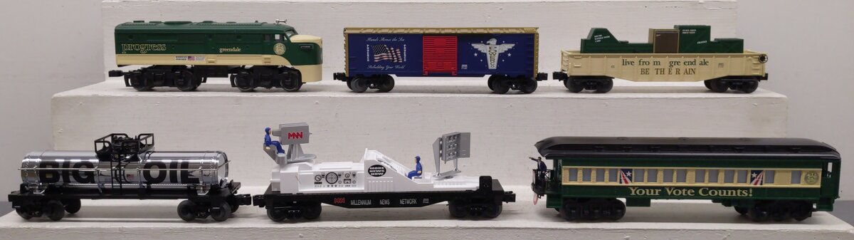 Lionel 6-30002 Neil Young Greendale O Gauge Diesel Train Set EX/Box
