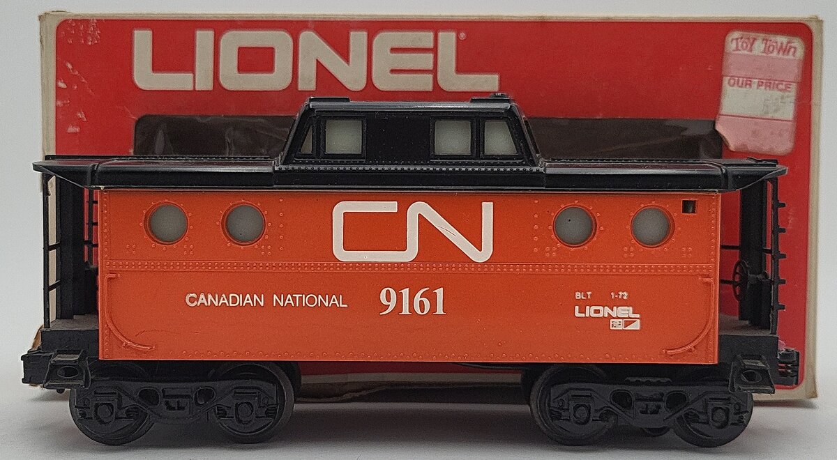 Lionel 6-9161 O Gauge Canadian National Caboose EX/Box