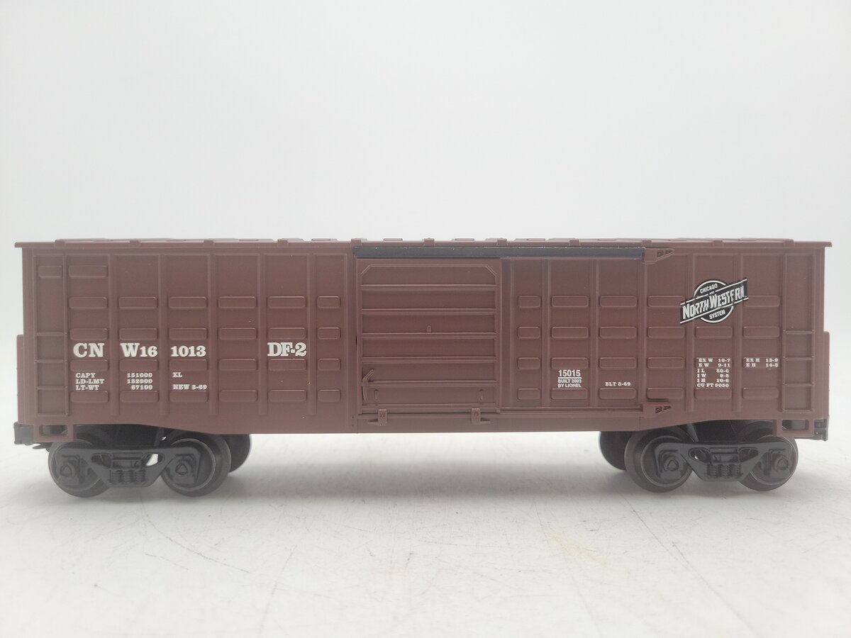 Lionel 6-15015 O Gauge Chicago & North Western Waffle Boxcar #161013 EX/Box