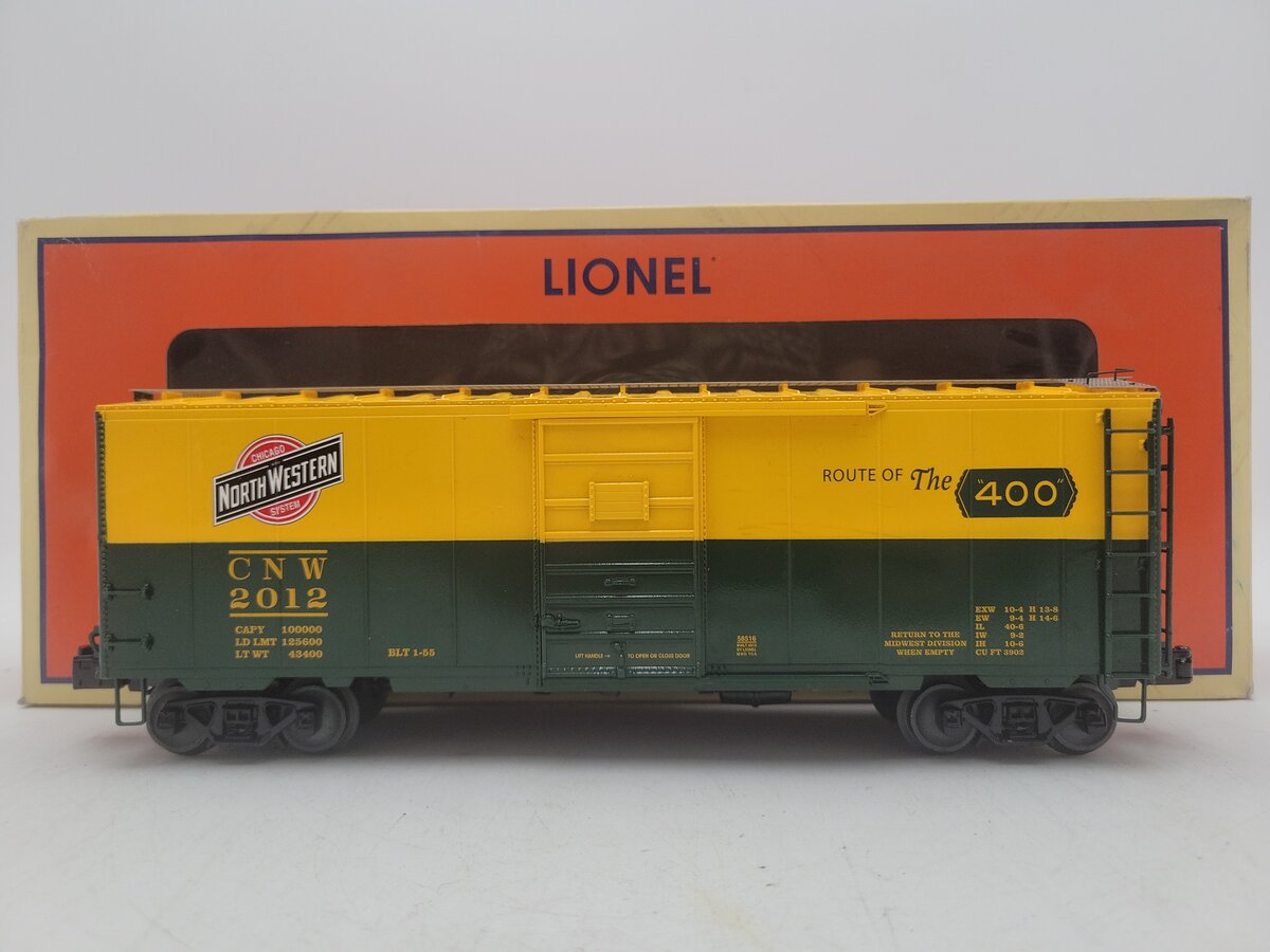 Lionel 6-58516 Chicago & North Western PS-1 Boxcar EX/Box