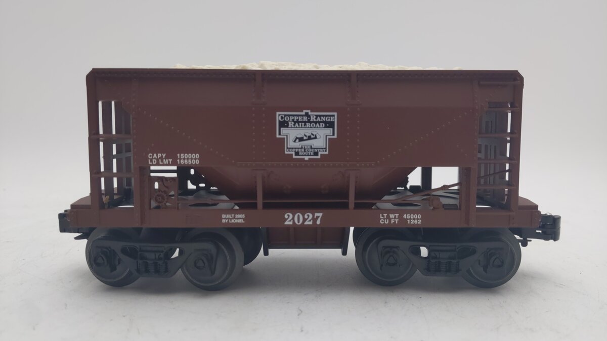 Lionel 6-16486 O Copper Range Ore Car #2027 EX