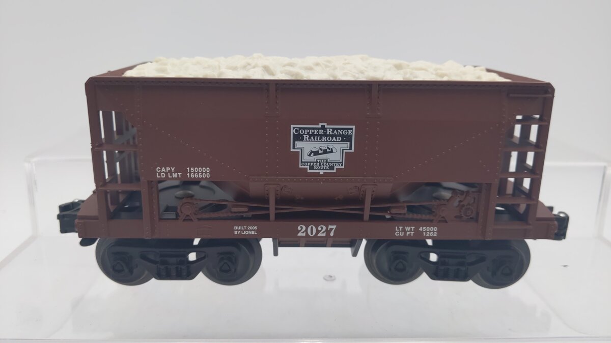 Lionel 6-16486 O Copper Range Ore Car #2027 EX