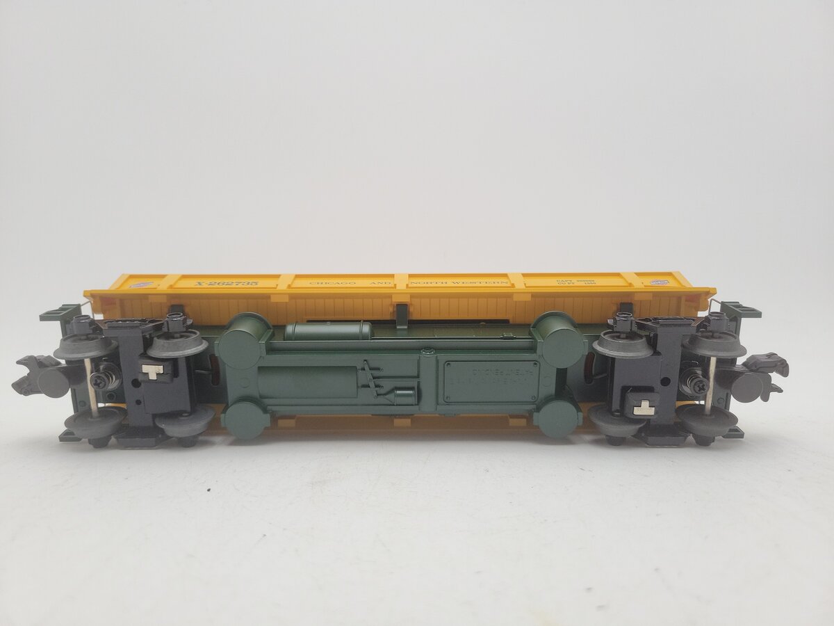 MTH 20-98294 O Gauge Chicago Northwestern Dump Car w/Operating Bay #262735 EX/Box