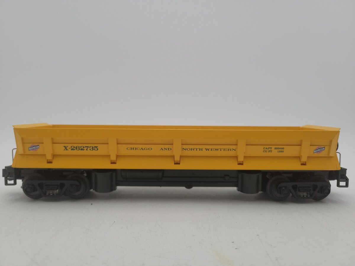 MTH 20-98294 O Gauge Chicago Northwestern Dump Car w/Operating Bay #262735 EX/Box