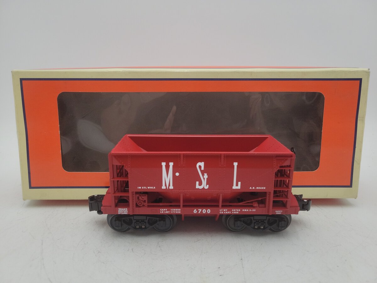 Lionel 6-26443 O Minneapolis & St. Louis Ore Car EX/Box