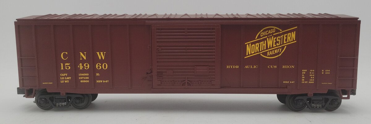 MTH 20-90016E O Gauge Chicago and North Western Boxcar #154960 EX/Box