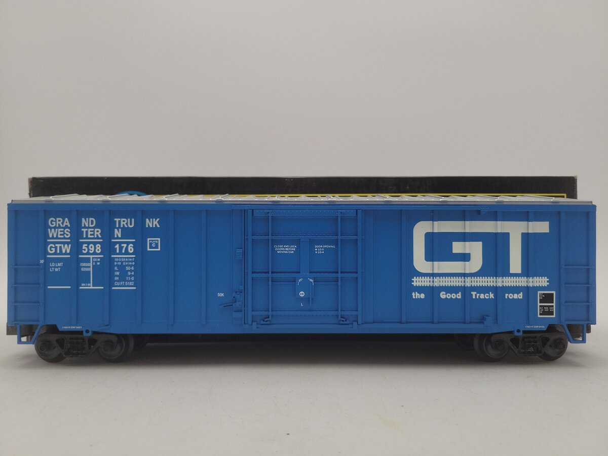 Weaver U14013LD Grand Trunk Western 50' Plug Door Boxcar # 598176 EX/Box