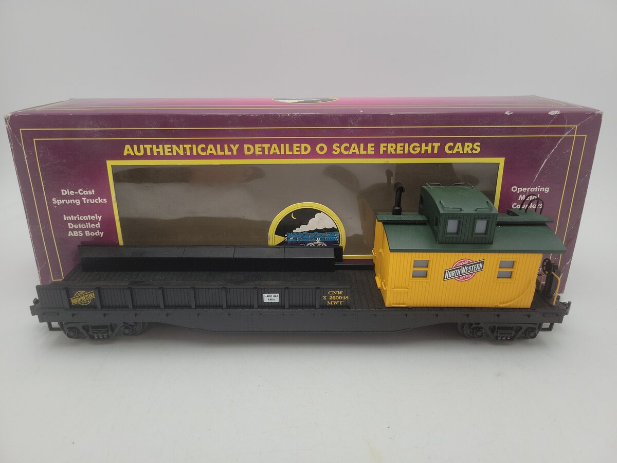 MTH 20-98240 O Gauge Chicago & North Western Crane Tender EX/Box