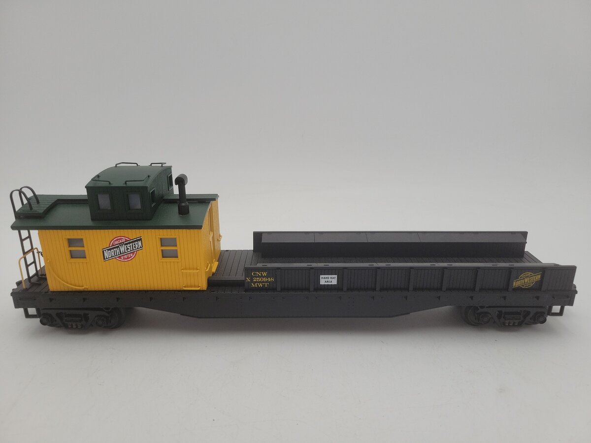 MTH 20-98240 O Gauge Chicago & North Western Crane Tender EX/Box