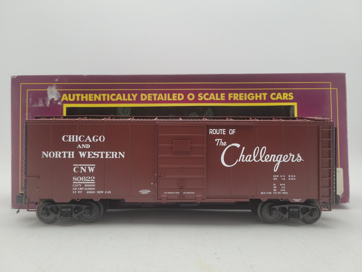 MTH 20-93586 O Gauge Chicago & Northwestern Box Car #80622 EX/Box
