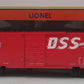 Lionel 6-82150 O Gauge Duluth South Shore and Atlantic PS-1 Boxcar EX/Box
