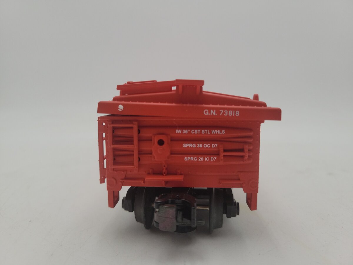 MTH 20-90028B O Great Northern Gondola w/ Cover #73818 EX/Box