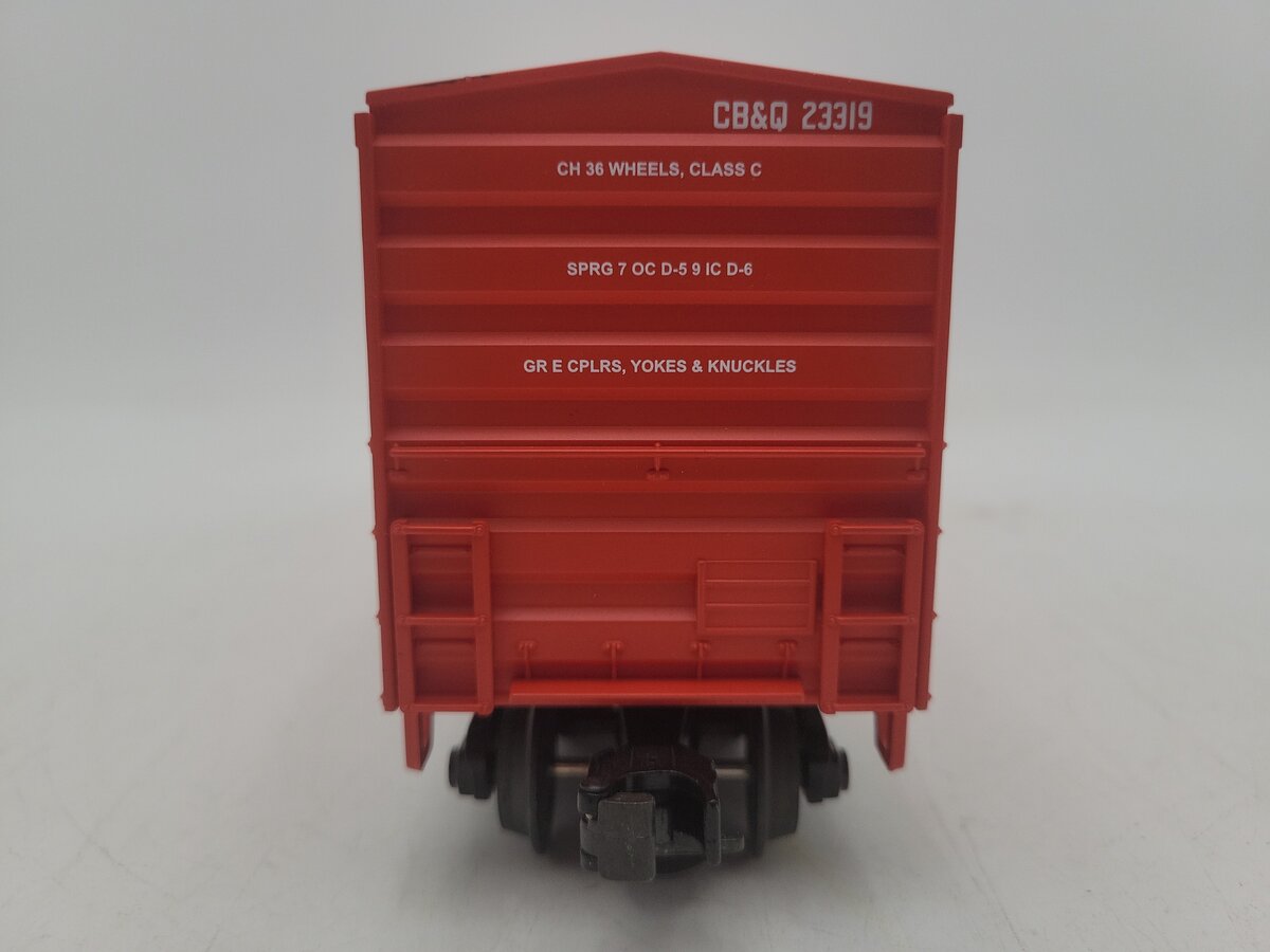 MTH 20-93058 O Burlington 50' Single Door Boxcar #23319 EX/Box