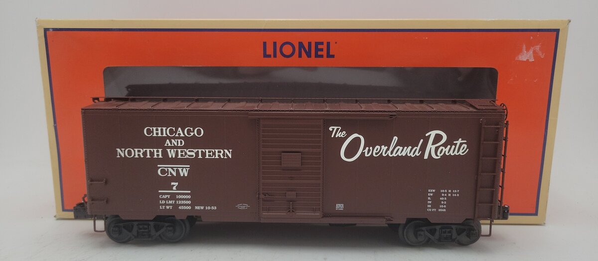 Lionel 6-27072 O Gauge C&NW PS-1 Boxcar #7 LN/Box