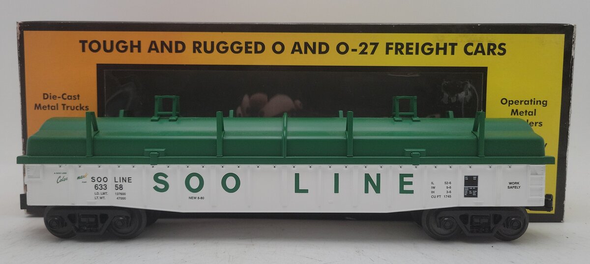 MTH 30-72079 SOO Line Gondola Car w/cover