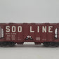 Atlas 3006111-4 O Gauge Soo Line 70 Ton Covered Hopper #8989 (3-Rail) EX/Box