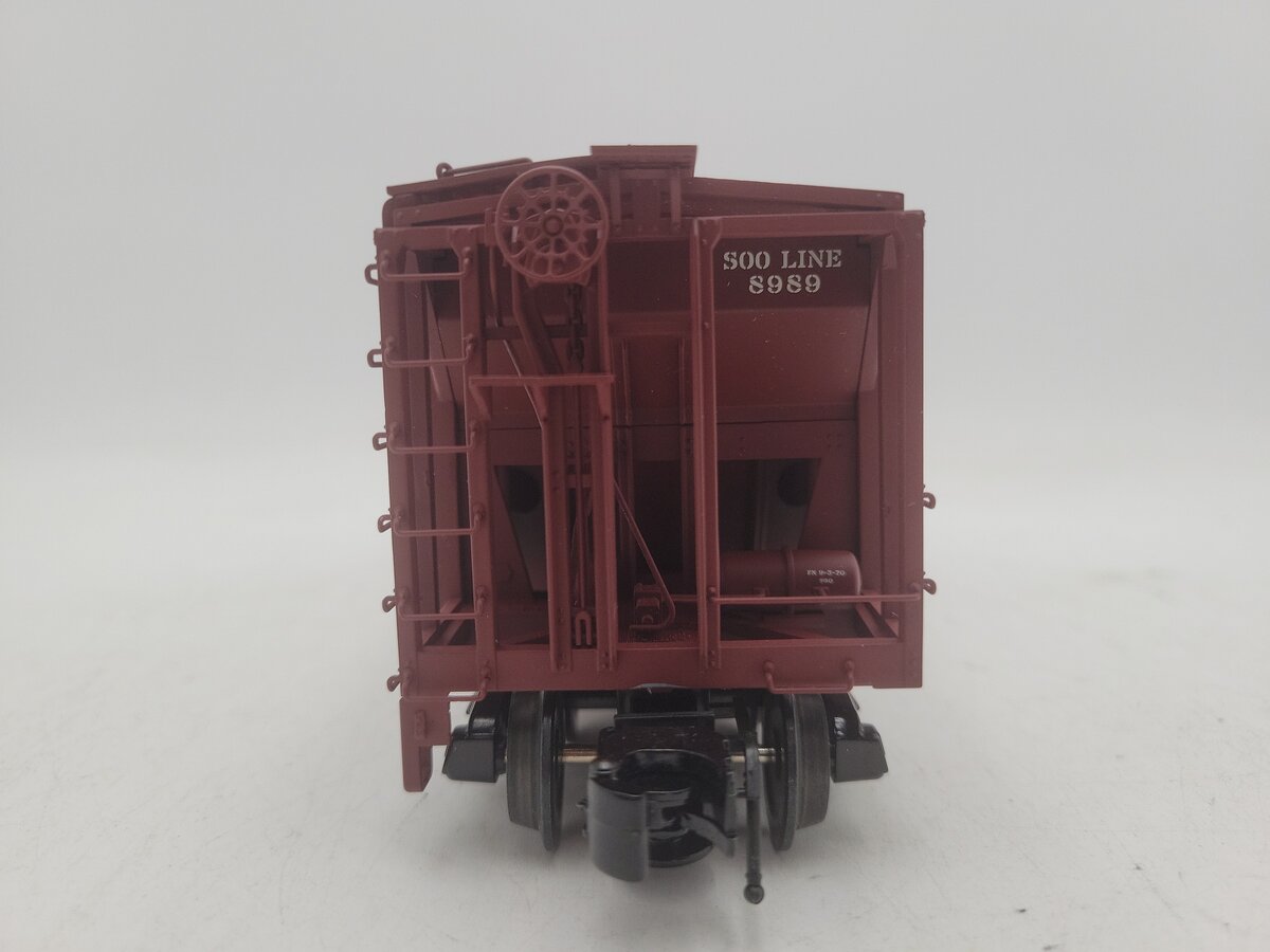 Atlas 3006111-4 O Gauge Soo Line 70 Ton Covered Hopper #8989 (3-Rail) EX/Box