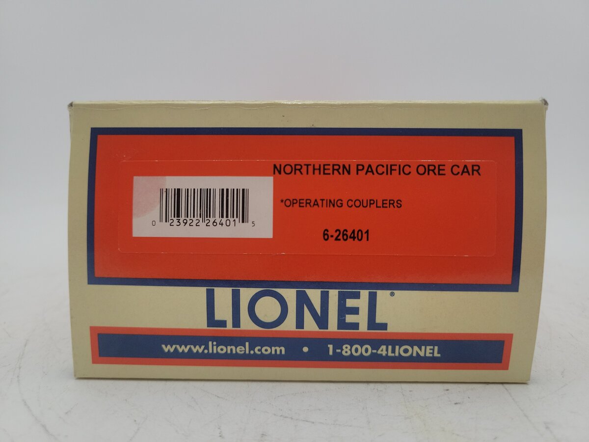 Lionel 6-26401 O Northern Pacific Ore Car #78540 EX/Box