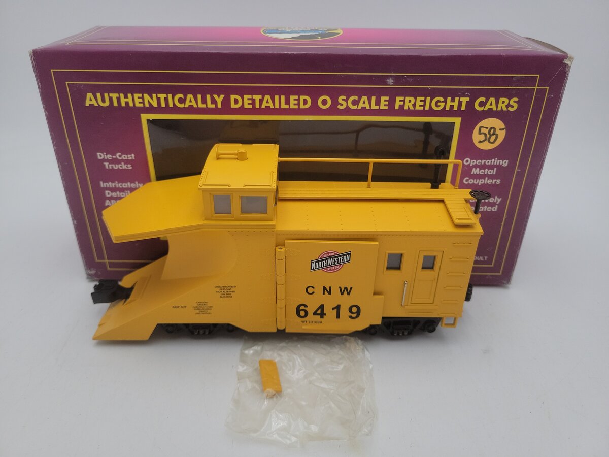 MTH 20-98227 Chicago Northwestern Snow Plow EX/Box