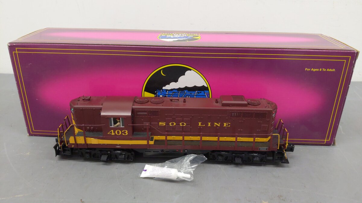 MTH 20-2803-1 Soo Line GP-9 Diesel Engine w/Proto-Sound 2.0 #403 EX/Box
