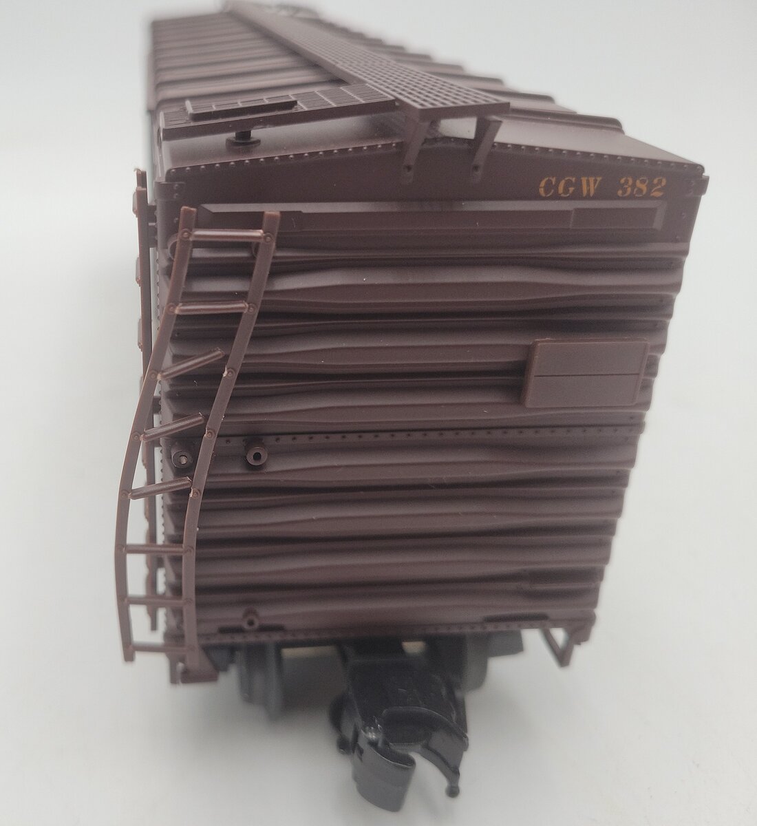 Atlas 0537-1 Chicago Great Western 40' Plug Door Boxcar #382 - 3 Rail EX/Box
