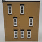 MTH 30-90373 O Scale Tan Brick W/Black Shutters 3-Story Town House #1 LN/Box